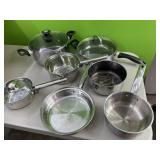 Used pits and pans - mismatched