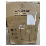 Wolverine paper shredder