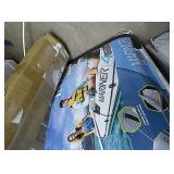 4 Person Inflatable Boat, With Paddles appears t