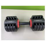 Adjustable Weights (6 6 - 44lb) Dumbbell