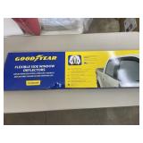 Flexible side window deflectors - fits Honda