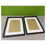 2 13x17in picture frames