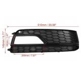 X AUTOHAUX Car Front Bumper Right Side Fog Light