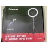 Ring light with tripod stand and remote