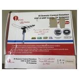 IR remote control rotation VHF & UHF combo tv