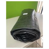 13x20ft black garden tarp