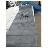 Memory foam massage mat with heat