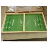 Wooden game board- has a different game on each