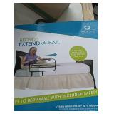 Bedside extend a rail-extendable hand rail to
