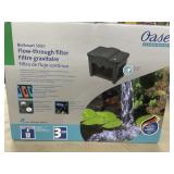 Bio smart 5000 flow through filter - appears new