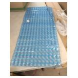 Blue bathtub  mat  approx 16x35
