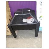 New black outside fire pit 2ft x 2ft