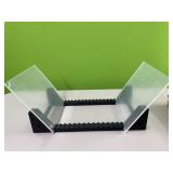 Vinyl record holder - black