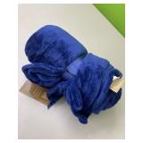 New Blue throw blanket - very soft