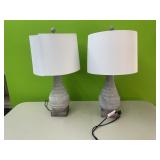 2 new table lamps - Rustic Retro 24.8in.