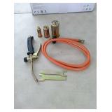 Propane torch weed burner