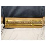 New wooden scoreboard approx 19.5" long