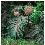 New Moon and sun solar lights