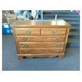 Sears 3 drawer dresser with mirror -dresser