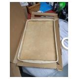 PAMPERED CHEF 10"×15.5" STONEWARE BAKING PAN, No