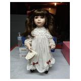 McKenzie porcelain doll  from the Hamilton