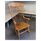 Heywood Wakefield wood rocking chair