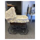 Antique baby buggy