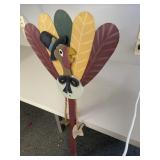 Wooden turkey yard stake - 42in tall