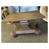 Side table on wheels - 24x16in 15in tall