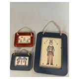 Americana wall hangers