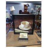 Cappacinno tray 13.5"×13.5" and life is too short