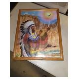 21.5"×17.5" picture of Indian