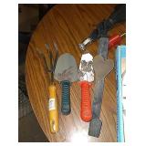 Misc outside items- wind swirlers, thermometer,