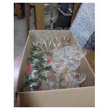 Misc glasses- dairy queen Christmas glasses,