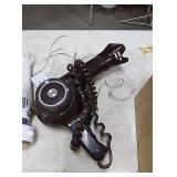 Blow dryer, massager and hair straightener. Blow