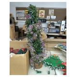 Misc Christmas trees and lights