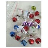 Snowman and angel bell ornaments