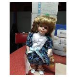 Two Victoria Ashlea original porcelain dolls,