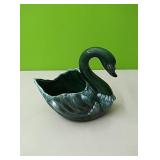 Hull Swan planter 812 USA...9"×8"...green