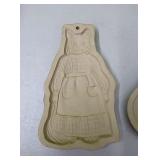 2 cat design Brown Bag Cookie Art from 1988 Hill