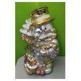 Beautiful Snowman Figure 17" Tall