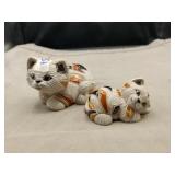 2 Artesania Rinconada Calico Cat Figurines #190 &