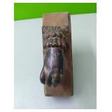 Iron Hand door knocker