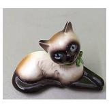 Vintage Goebel Germany siamese cat figurine