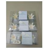 3 boxes Hallmark frostlight flowers with fiber