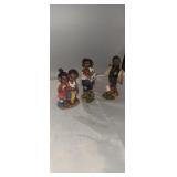 Decorative vintage African kids