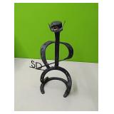 11" tall horseshoe cowboy