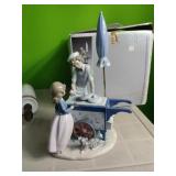 Lladro Retired # 5325 Ice Cream Vendor in Box