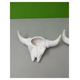 Pair of skull decor...12"long×7"tall