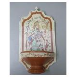 Holy Water Font....approx 15"×8"